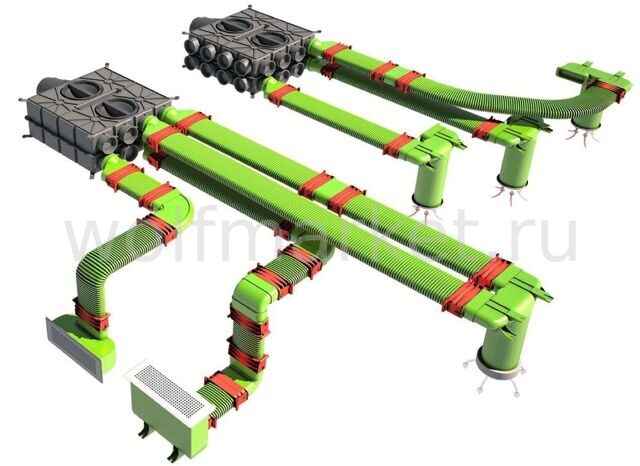 Плоскоканальный воздуховод 50x100, бухта 20 м.